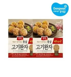 동원 양반 통살고기완자, 4개, 425g